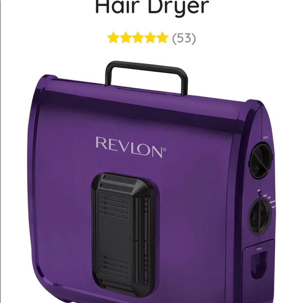 GUC Revlon ionic soft bonnet hairdryer. Original box.
